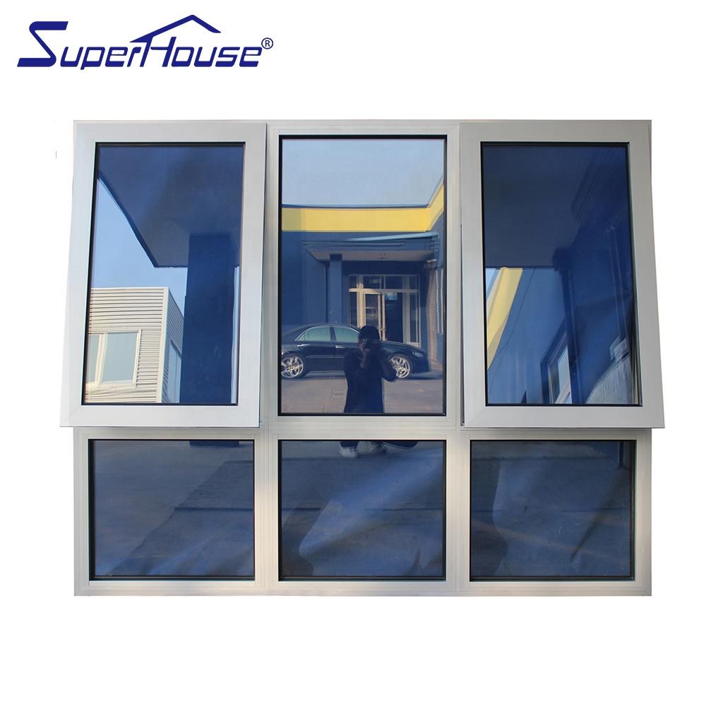 Superhouse Australian standard corner butt joint glass windows import from Superhouse