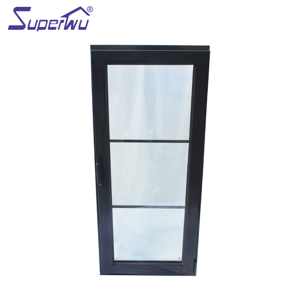 Superwu Europe design tilt turn window open outside design