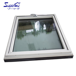 Superwu NFRC AS2047 standards glass aluminium awning Window with excellent soundproof & energy rating