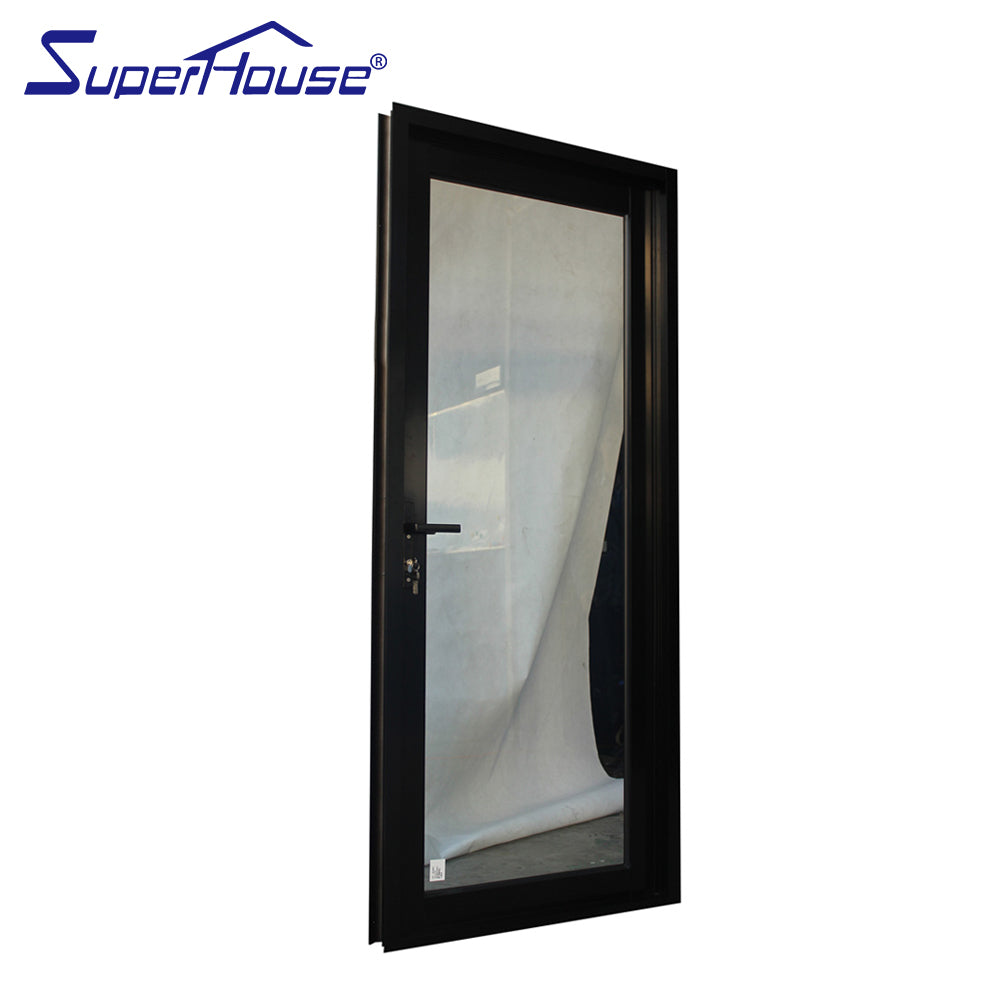 Superhouse AS2047 NFRC AAMA NAFS NOA standard Thermal break double glass aluminium french doors for sales