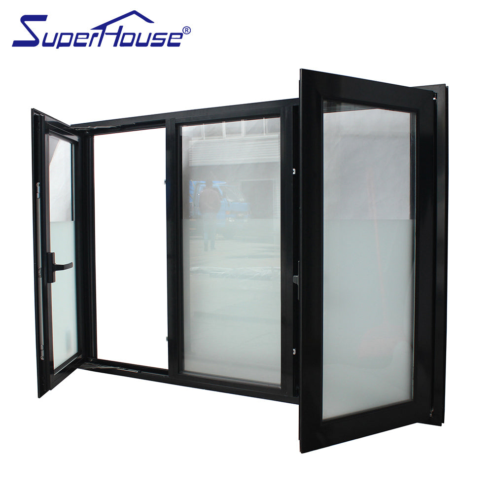 Superhouse wholesale aluminum double aluminum casement window for sell