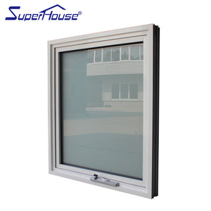 Superwu Wholesale high quality white awning window frosted glass