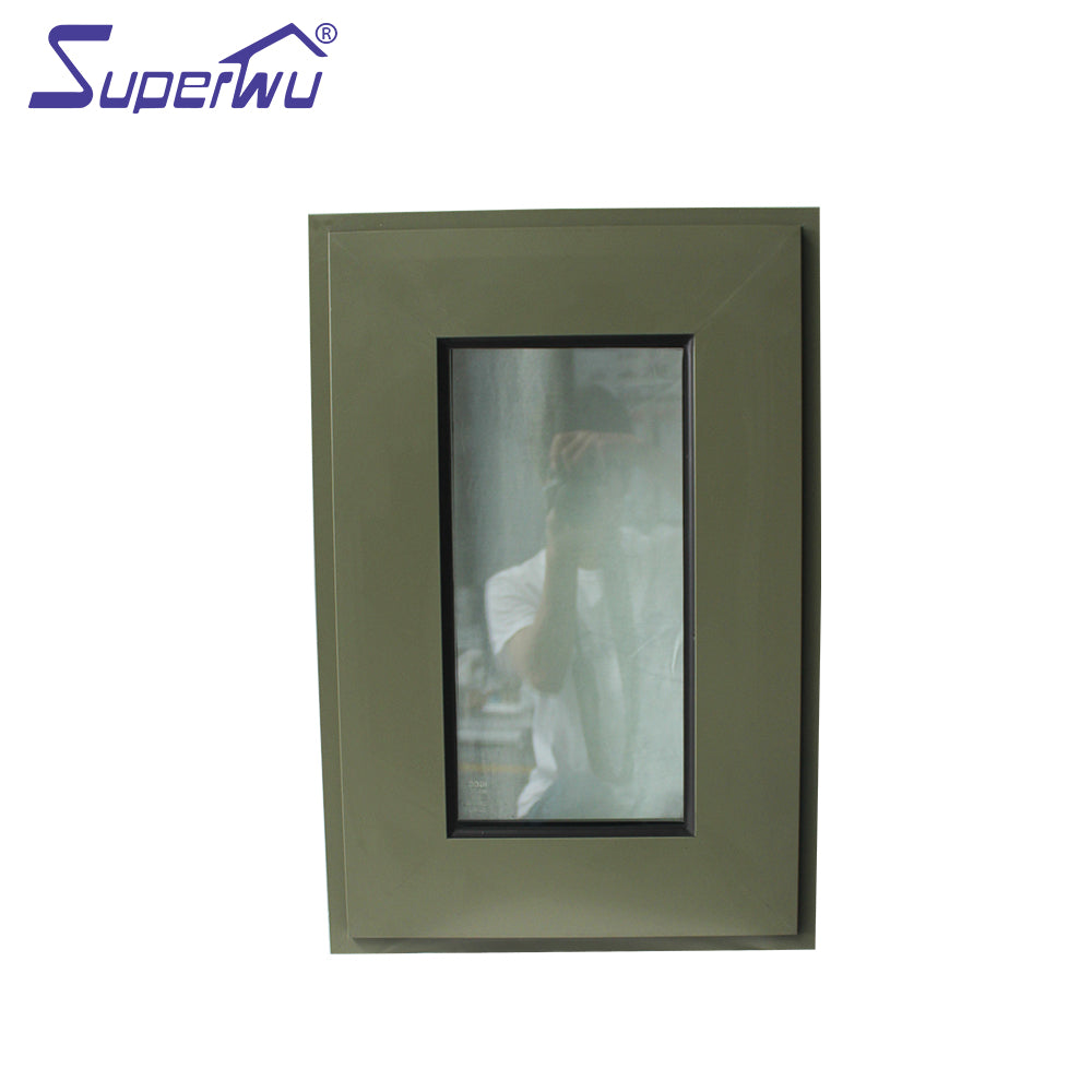 Superwu USA Market Certified Hurricane impact Aluminium awning windows ...