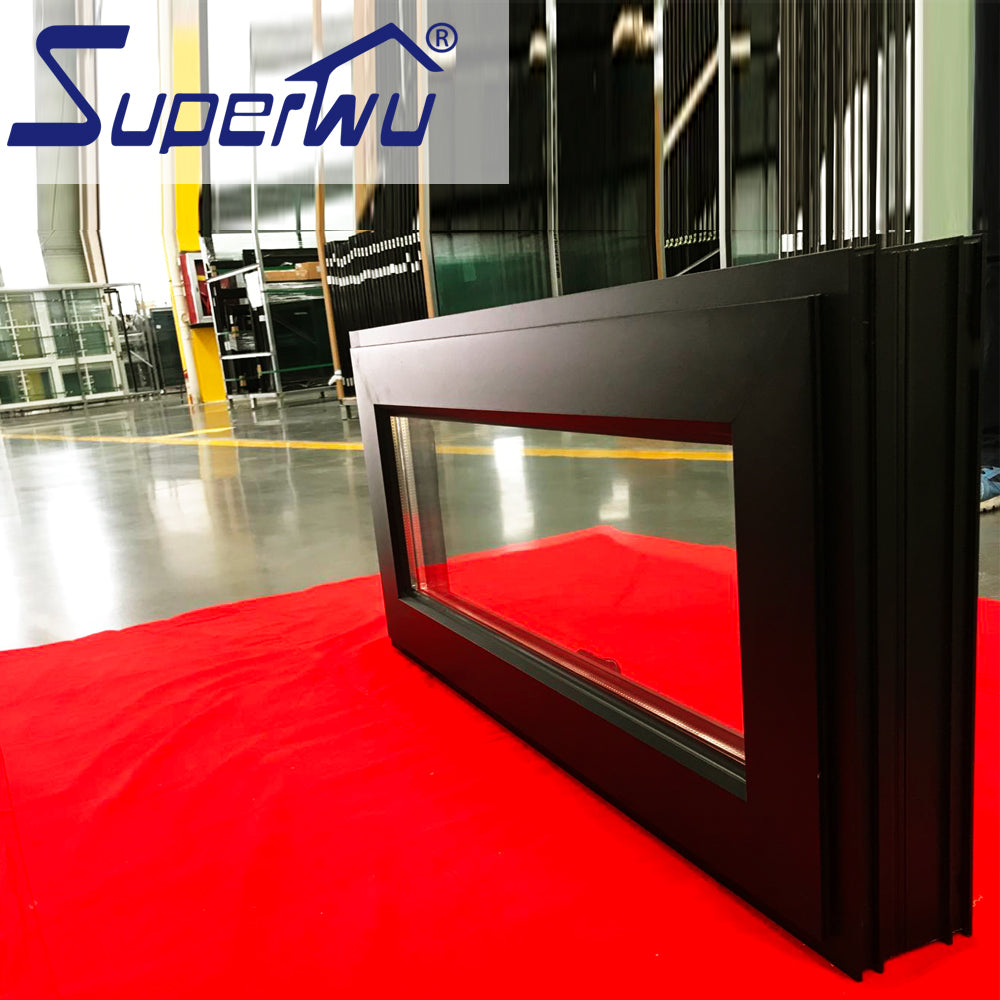 Superwu Thermal Break Profile Design NFRC Aluminium 2020 Made in China USA Aluminum Alloy Folding Screen Magnetic Screen Graphic Design