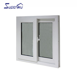 Superwu impactproof Thermal Break American Standard Aluminium Glass Sliding Window