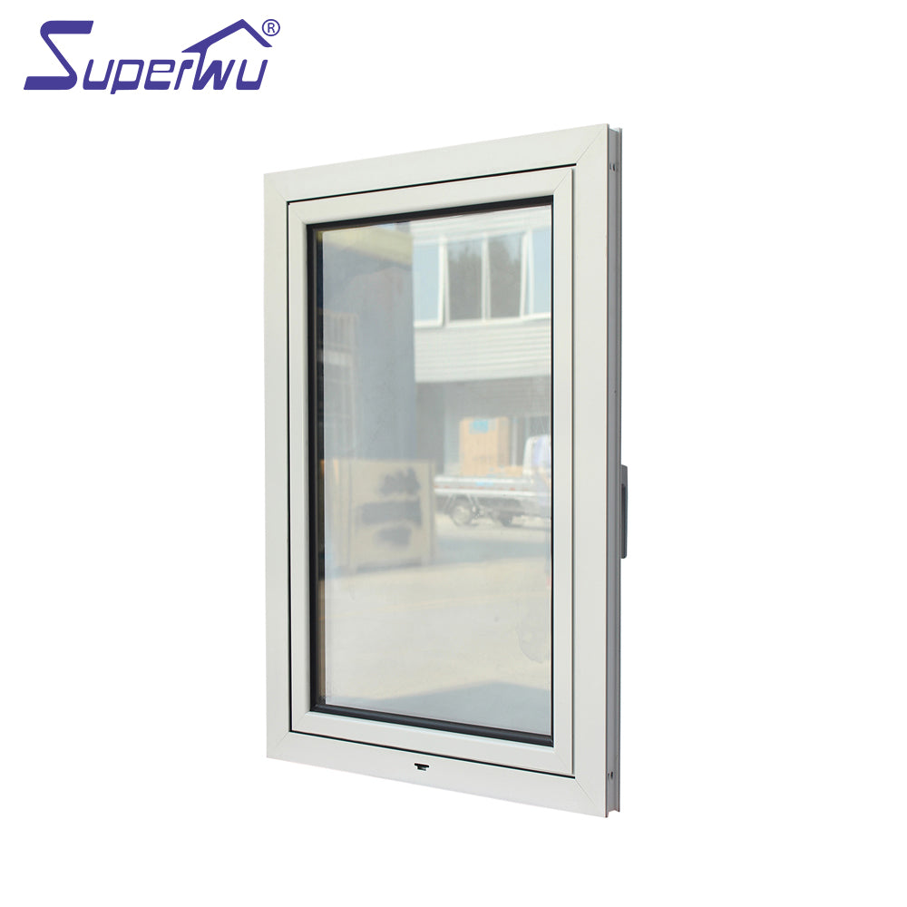 Superwu New house Design high energy saving impact Aluminum Impact glass Windows and doors Tilt and Turn Windows