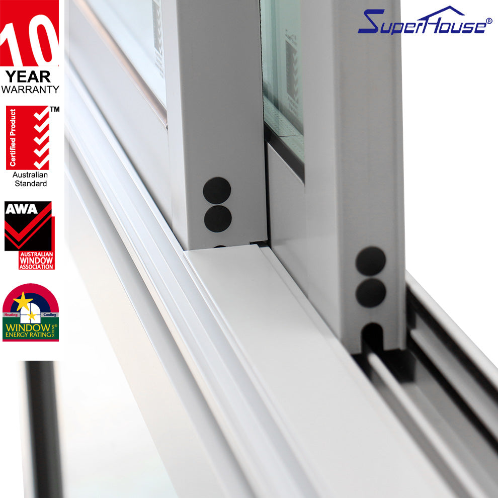 Superhouse aluminium vertical slide window