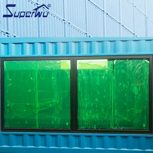 Superhouse Competitive price aluminum glass panel sliding door of aluminium windows doors manufacturer