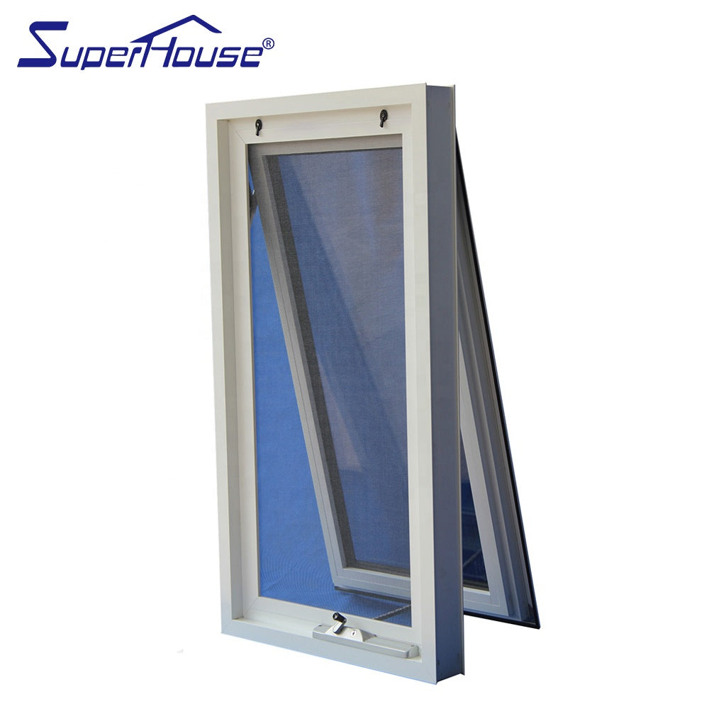 Superhouse White color chain winder awning window comply with Australia standard