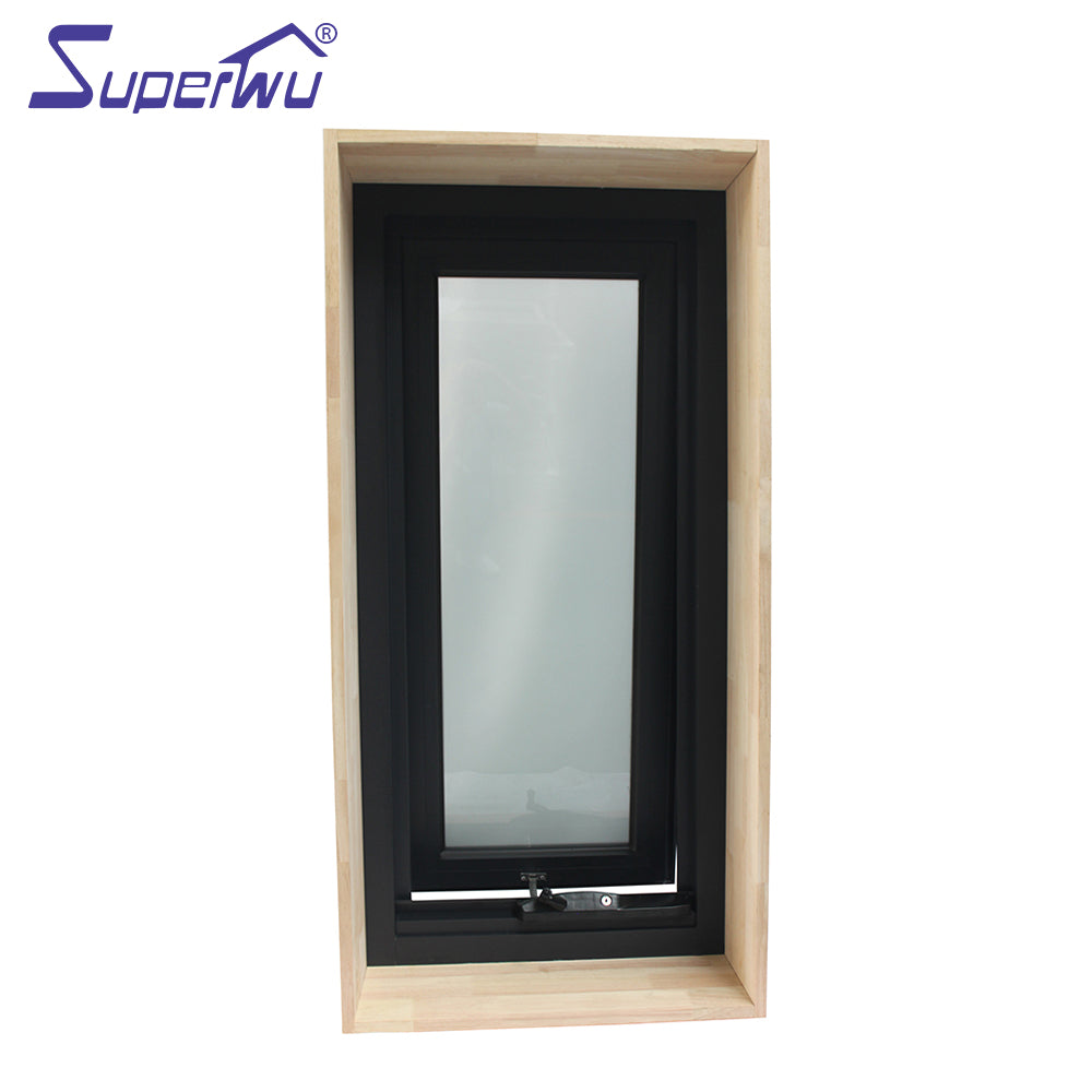 Superwu Best selling products cheap aluminum awning window windows modern design for in low price with timber