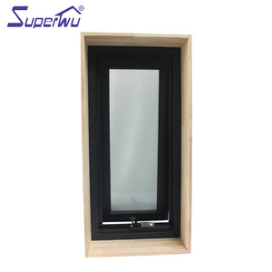 Superwu Best selling products cheap aluminum awning window windows modern design for in low price with timber