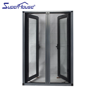 Superhouse Custom Color And Size Windproof Thermal-break Heat Insulated Aluminum Casement Window