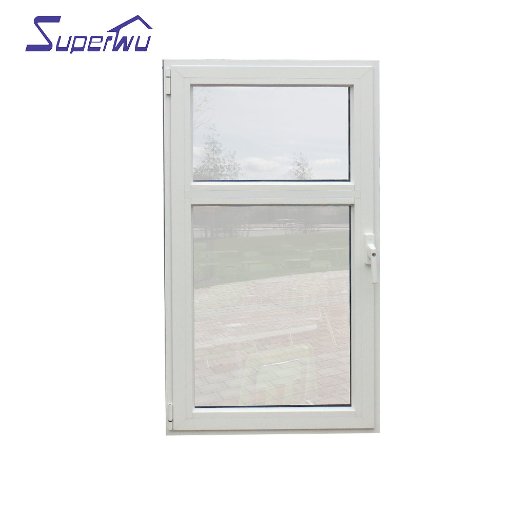 Superwu Maimi market aluminum window with frame parts profile casement window