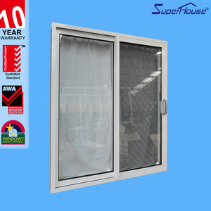 Superhouse Aluminum Frame Tempered Glass Sliding Patio door