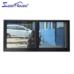 Superwu aluminium glass louvers window glass windows for homes adjustable shutters
