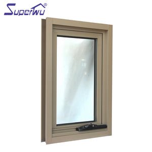 Superwu Florida Code Aluminum awning Window Impact Hurrican Strong Frame Residential Used