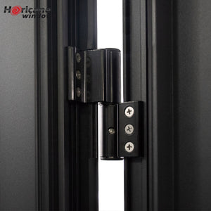 Superhouse NFRC AS2047 standard custom residential aluminum single casement hinged glass security door