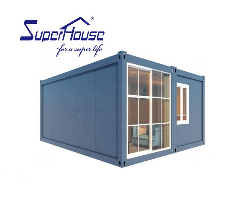 Superhouse container house prefabricated expandable container house 20ft 40ft prefab container house under 50k