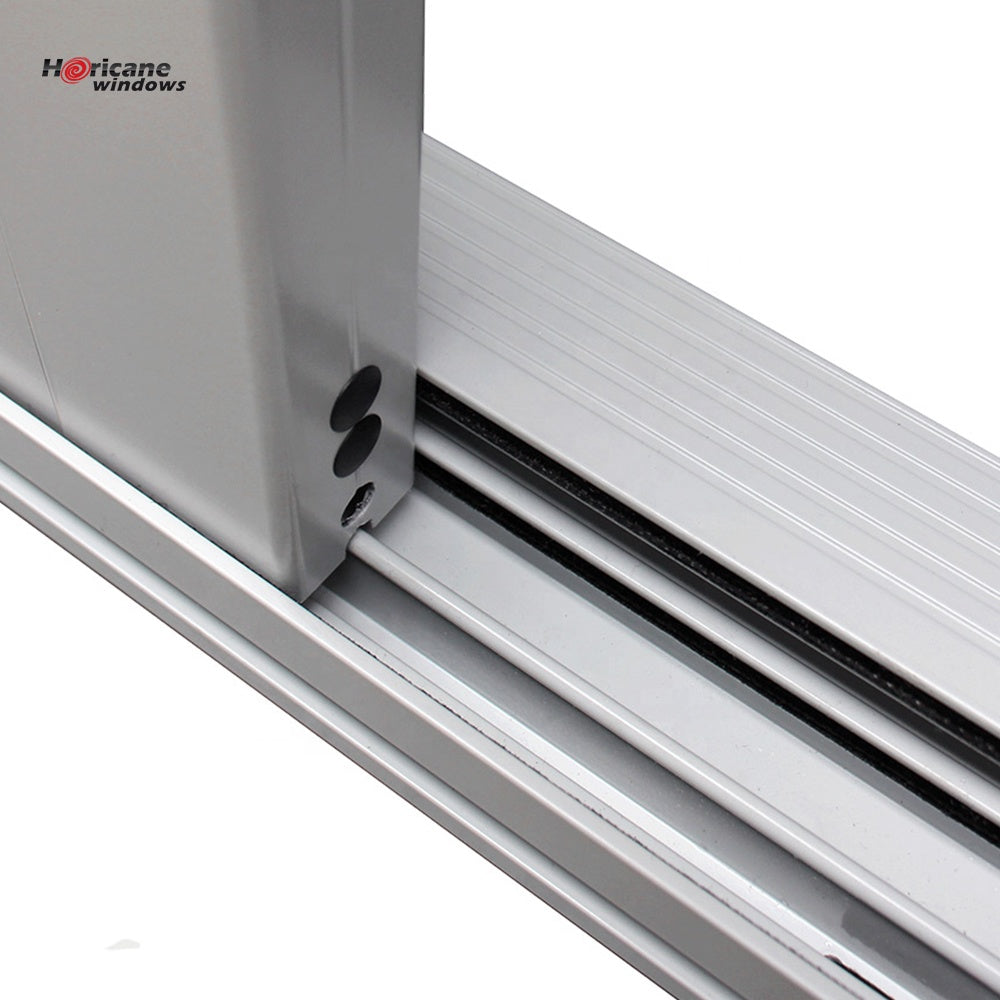 Superhouse NFRC AS 2047 standard buy online white double aluminium sliding glass doors with windows