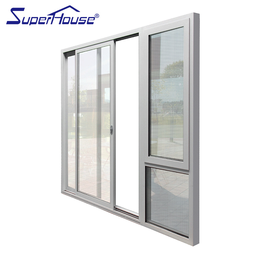 Superhouse Florida approved hurricane impact sliding door villa