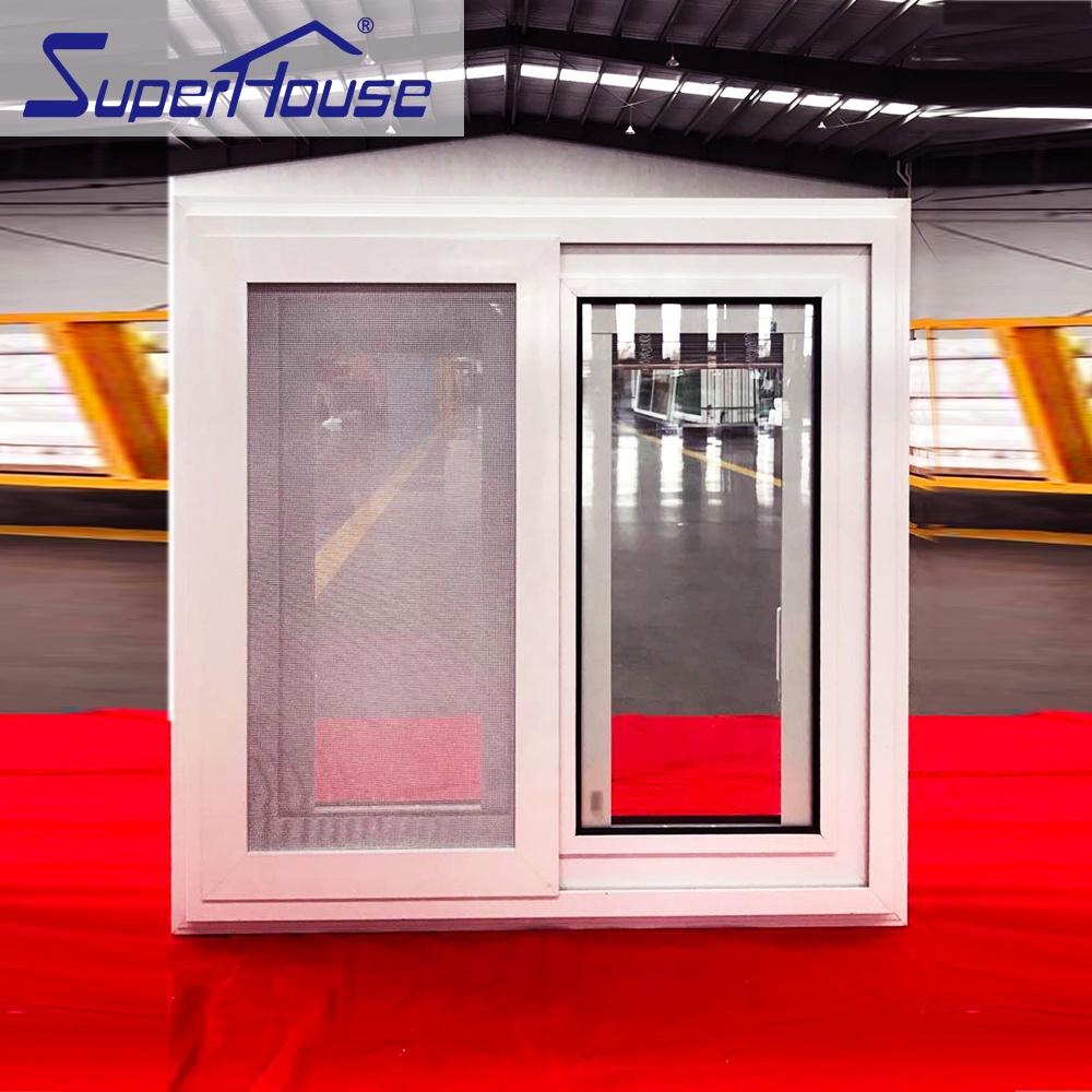Superhouse Superhouse commercial and residential system triple panel aluminum window sliding glass window for sale
