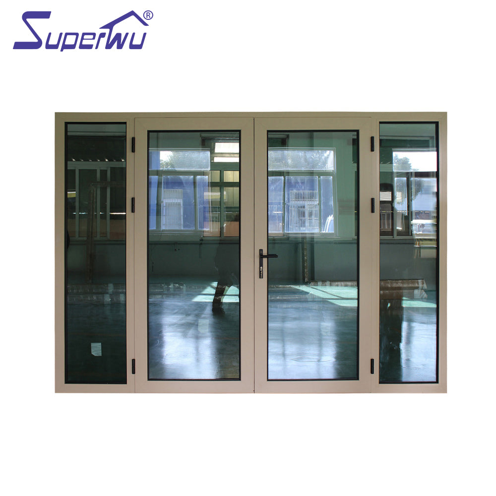 Superwu Factory Customized Modern Design French Aluminum Windows and Doors Australia standard