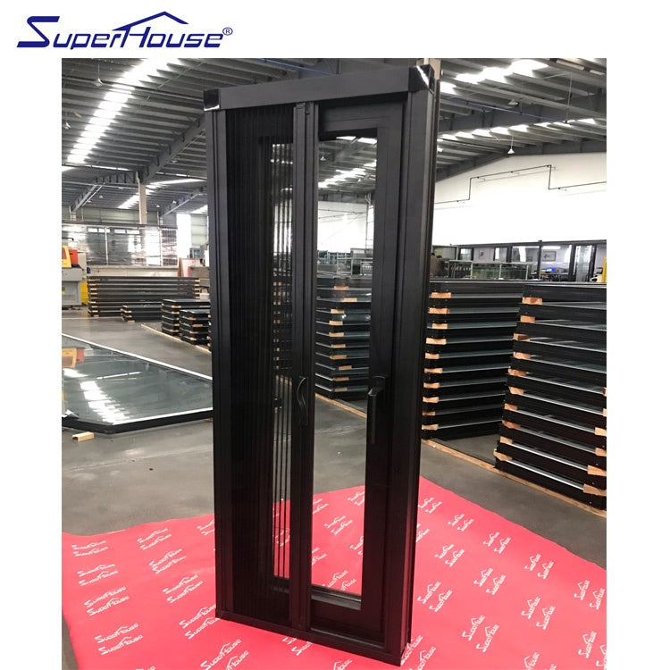 Superhouse retractable flyscreen aluminium casement window