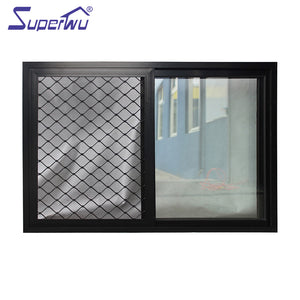 Superwu Australia standard aluminum sliding window glass sliding window