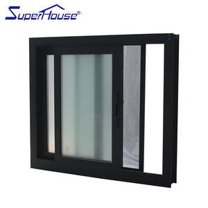 Superhouse Custom unbreakable clear tempered beveled glass sheet for aluminium frame house office sliding window supplier