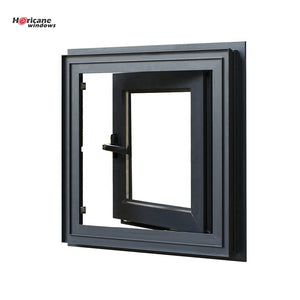 Superhouse NFRC AS2047 standard powder coated home double hung thermal broken aluminum casement sound proof window