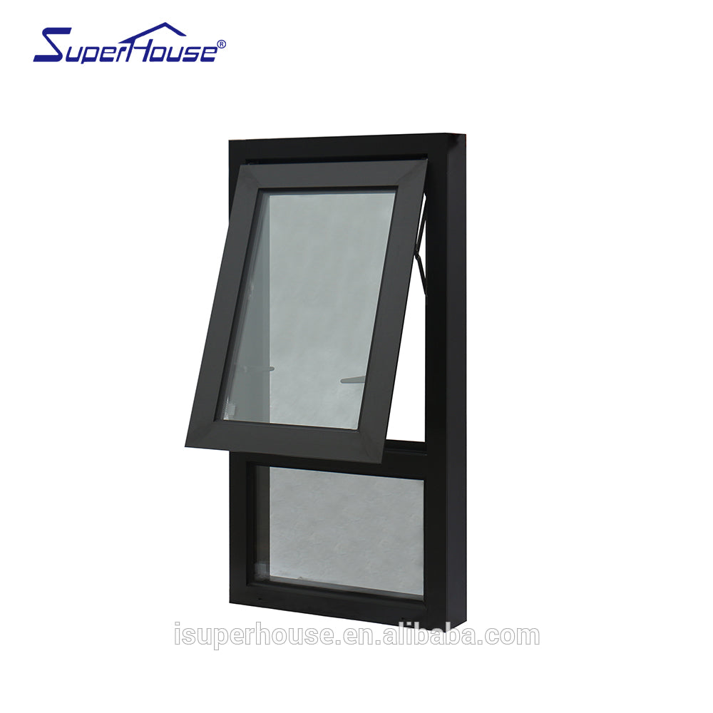 Superhouse thermal break aluminium two color tint awning window