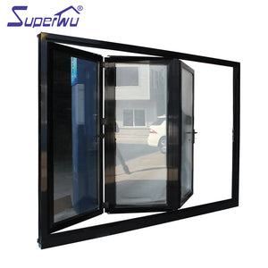 Superwu USA NAFS Luxury folding door foldable glass door folding door United States