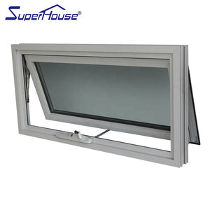 Superhouse Australia townhouse use single glazed aluminum awning windows