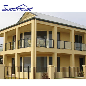 Superwu Australia standard high quality factory direct sale aluminum alloy&glass fence or handrail or balustrade