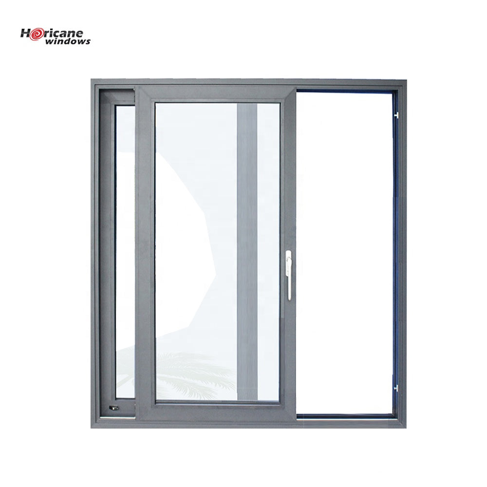 Superhouse Cavity aluminium frame black glass double sided lift and sliding door