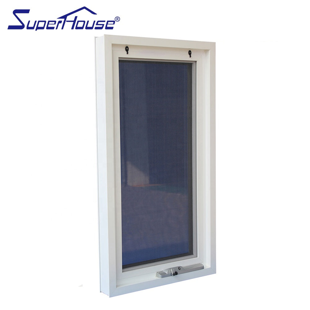 Superhouse White color chain winder awning window comply with Australia standard