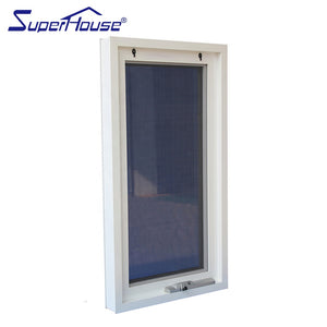 Superhouse White color chain winder awning window comply with Australia standard