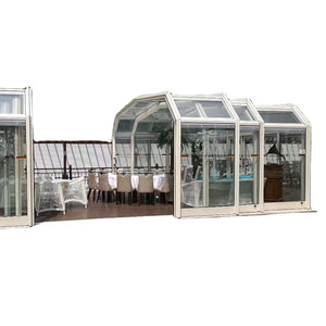 Superwu Australia Australian Europe Germany Series Customized Garden Glass Houses Aluminum Profile Glass Sunroom