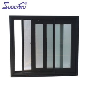 Superwu Aluminum siding window high quality