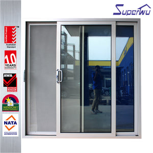 Superwu Residential interior insulated high quality aluminum aluminum glass sliding door