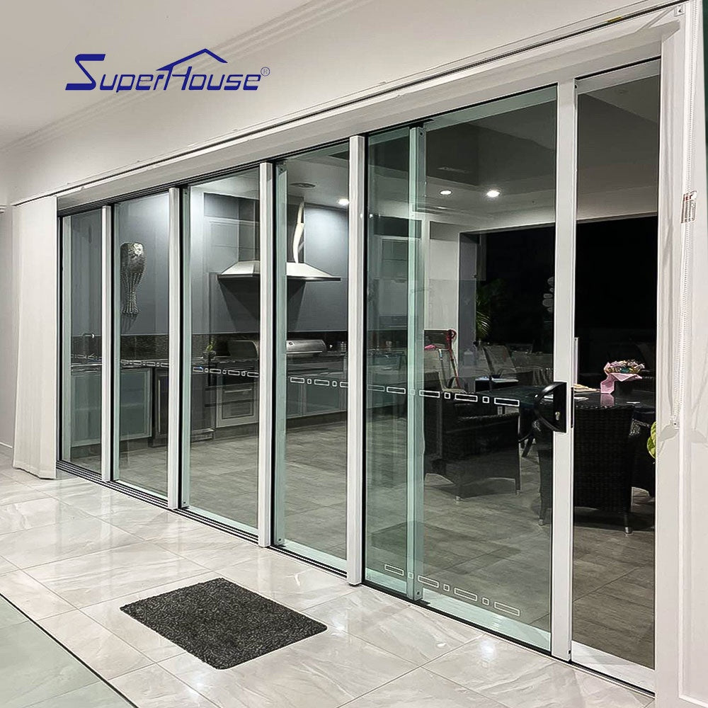 Superhouse Exterior aluminum modern sliding doors with double glass