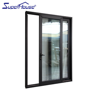 Superhouse USA standard glass aluminum sliding door system glazed aluminium sliding door in mlaysia