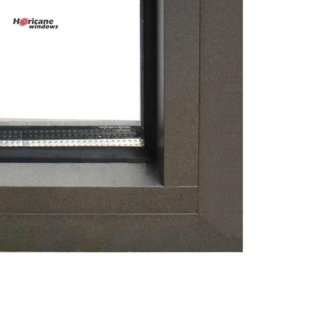 Superhouse NFRC AS2047 standard large square commercial aluminium double glazed fixed window