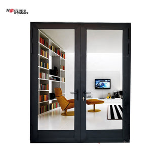 Superhouse Modern Residential Large Aluminum Double Hinged Patio Doors