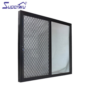 Superwu Modern hurricane impact partition wall glass aluminium sliding doors