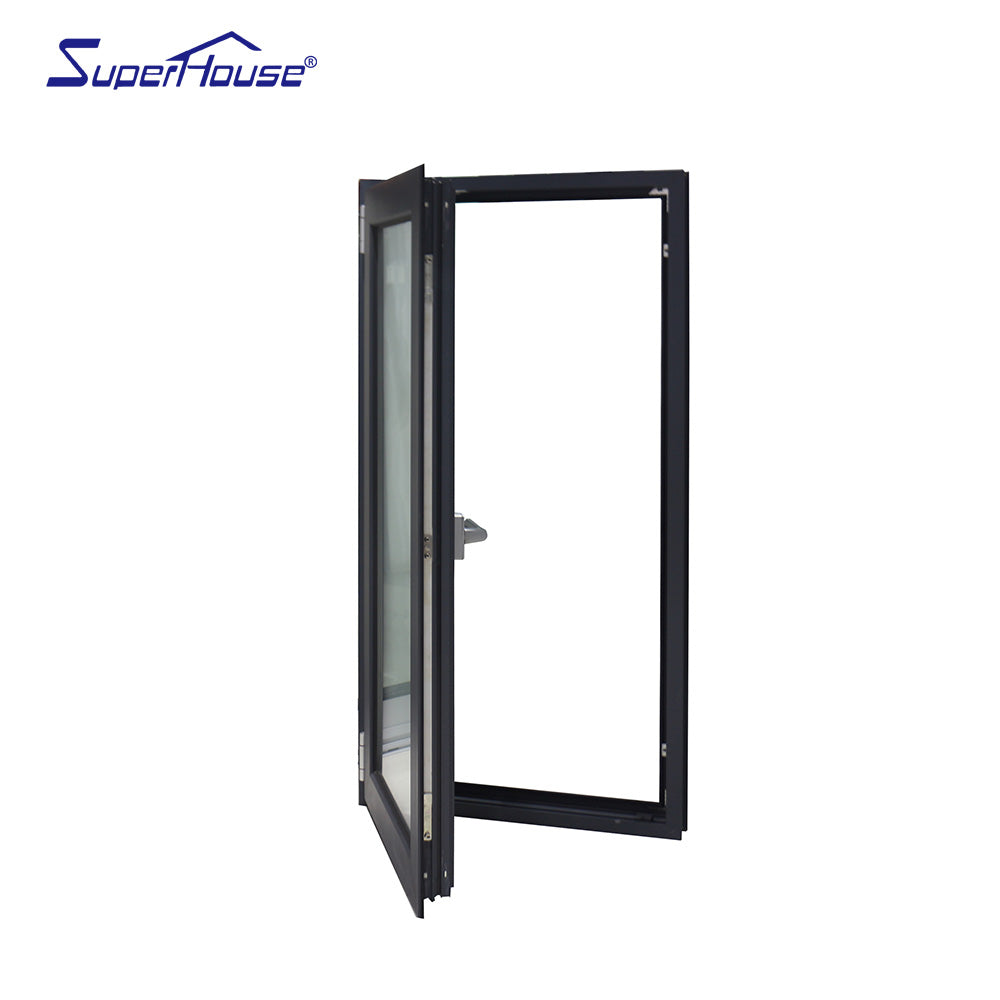 Superhouse Thermal break fire rated waterproof fixed glazing aluminum windows