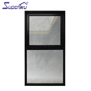 Superwu Australia Standard Blind Glass Aluminum Transom Awning Profile Window