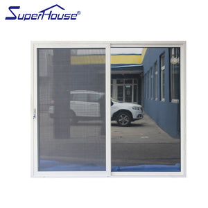 Superhouse American USA standard commercial sliding glass doors with tempered glass