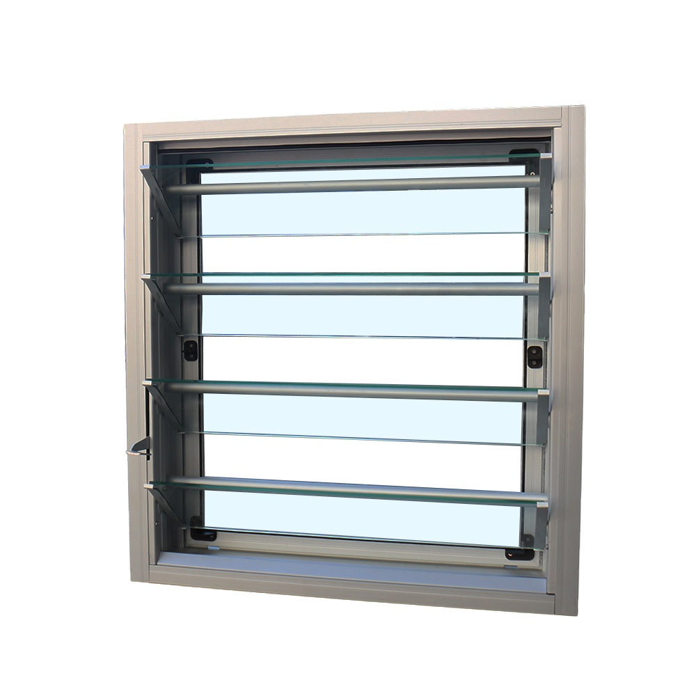 Superhouse Aluminum glass louver with security protection