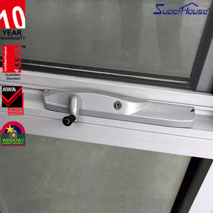 Superhouse aluminium sliding door with window